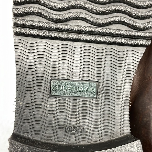 NEW!!! Cole haan tie up loafers men sz 8.5m 6361 03-6 - Picture 8 of 9